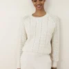 Ajour-Knit Jumper