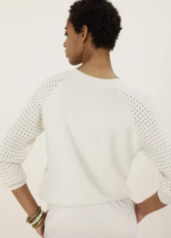 Ajour-Knit Jumper