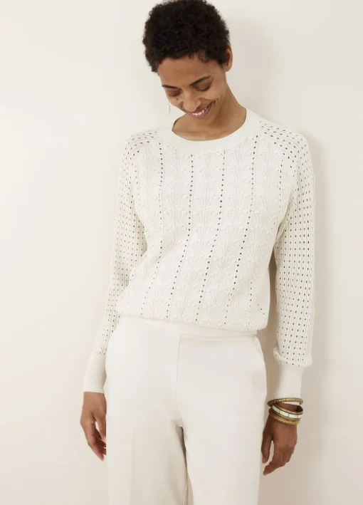 Ajour-Knit Jumper