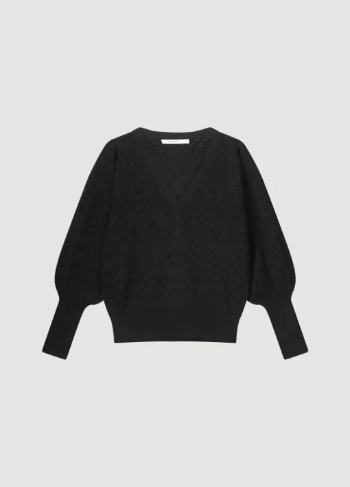 Ajour-Knit Jumper