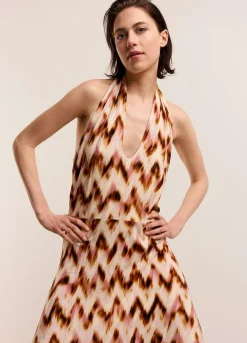 A-Line Halter Dress
