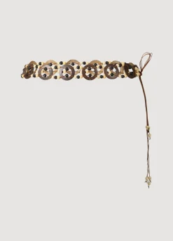 Belt With Coconut Rings
