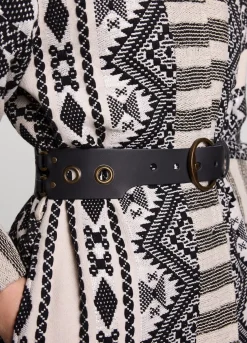 Belt With Eyelets