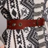 Belt With Eyelets