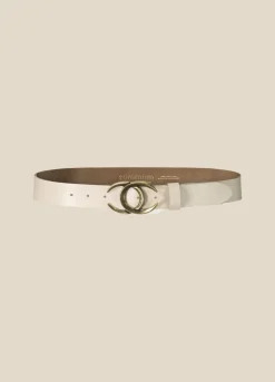 Belt With Oval Buckle