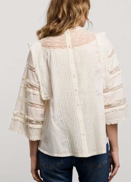 Blouse With Lace