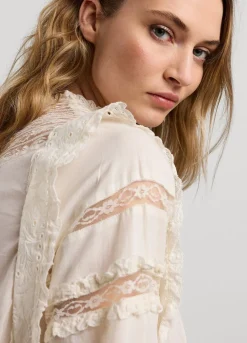 Blouse With Lace