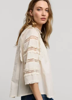 Blouse With Lace