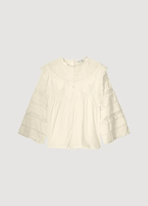 Blouse With Lace