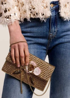 Clutch With Beads