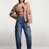 Denim Cargo Pants