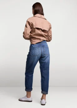 Denim Cargo Pants
