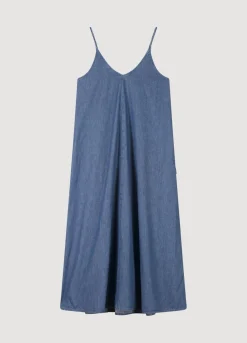 Denim Slip Dress