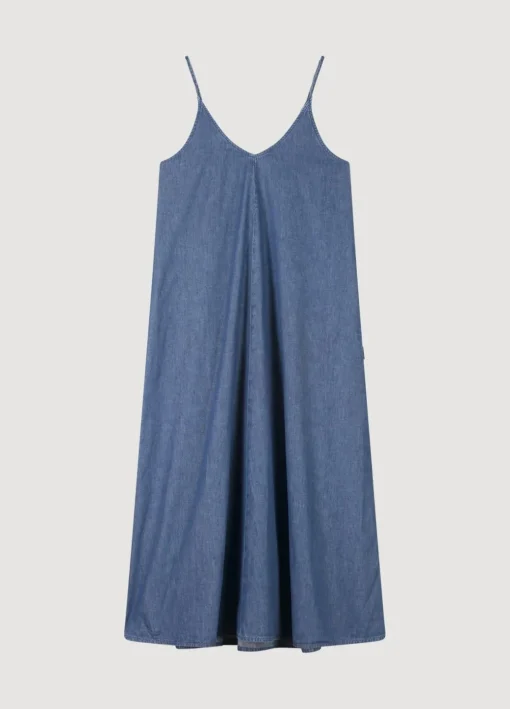 Denim Slip Dress