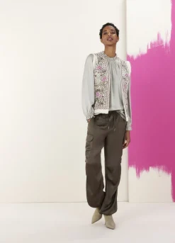 Embroidered Gilet