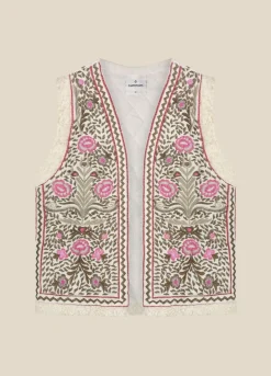 Embroidered Gilet
