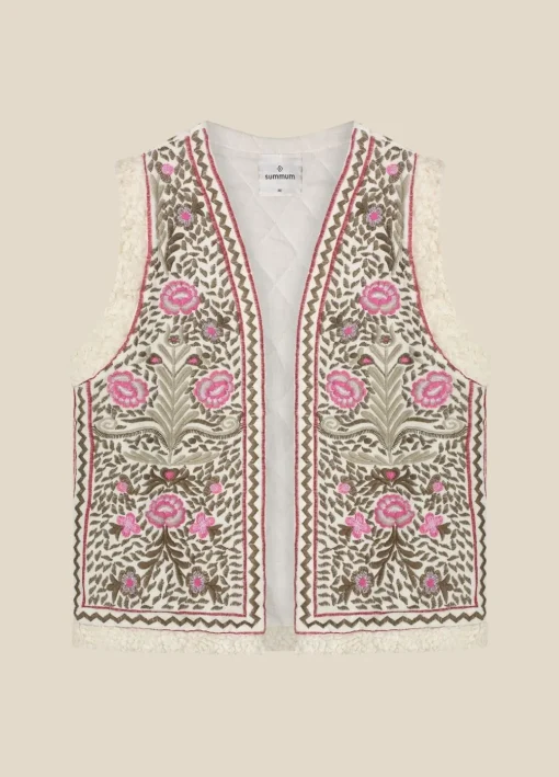 Embroidered Gilet