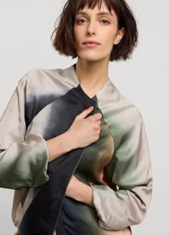 Faded Bomber Jacket