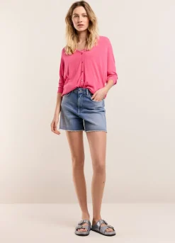 Fine-Knit Cardigan