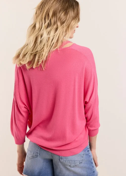 Fine-Knit Cardigan