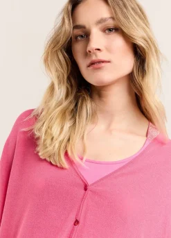 Fine-Knit Cardigan