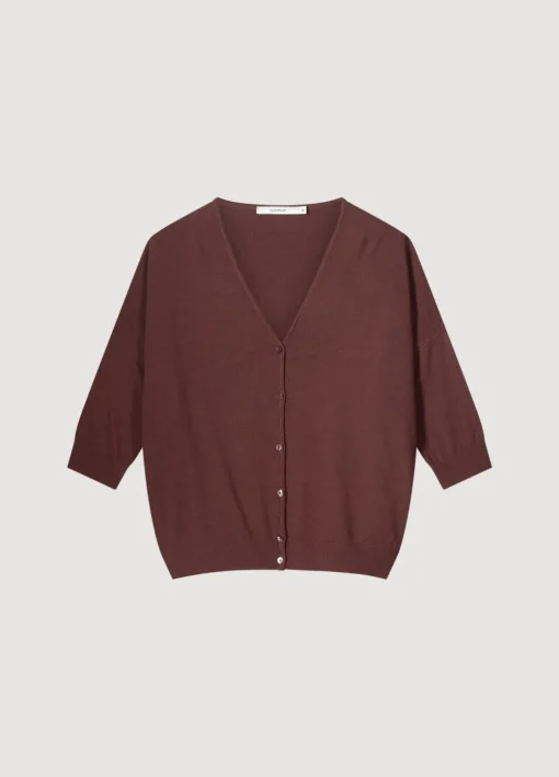 Fine-Knit Cardigan
