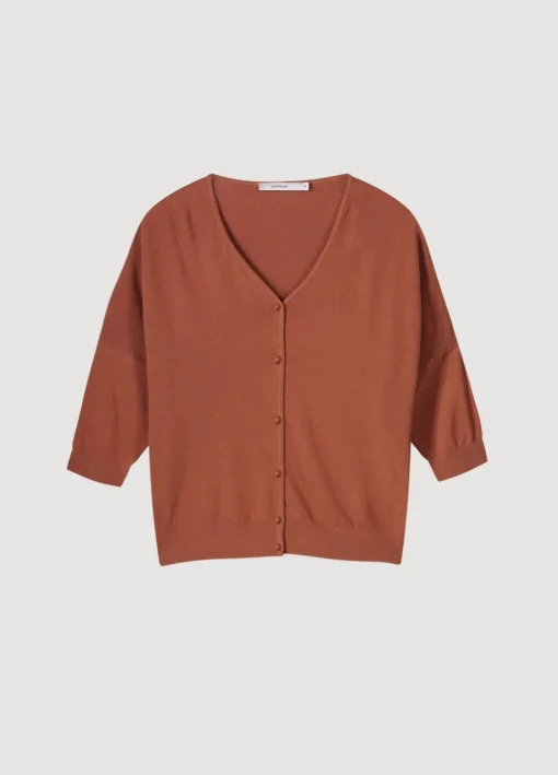 Fine-Knit Cardigan
