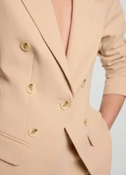 Fitted Blazer With Buttons