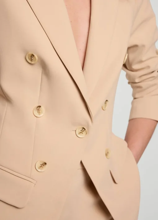 Fitted Blazer With Buttons