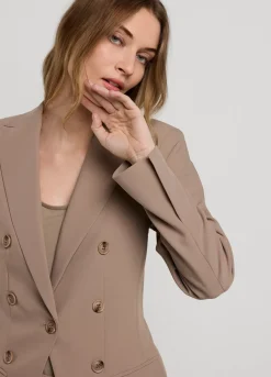 Fitted Blazer With Buttons