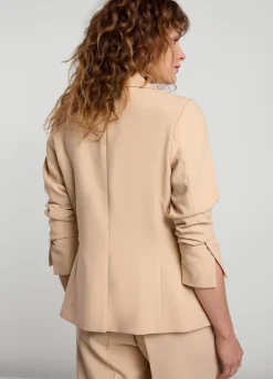 Fitted Blazer With Buttons