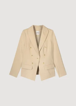 Fitted Blazer With Buttons