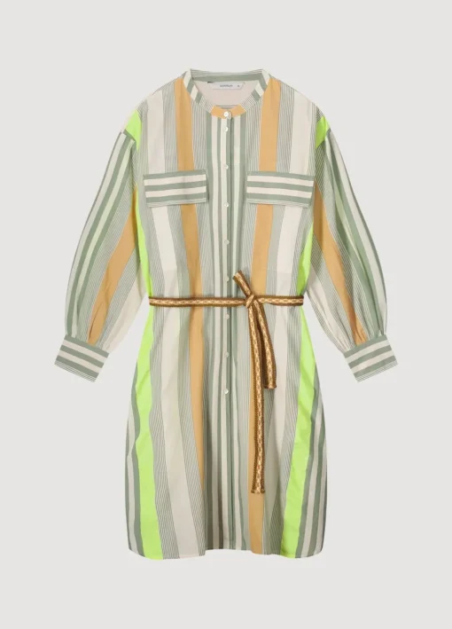 Fluorescent Tunic Blouse