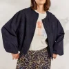 Jacquard Bomber Jacket