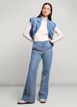 Jeans With Sequins