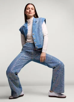 Jeans With Sequins