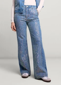 Jeans With Sequins