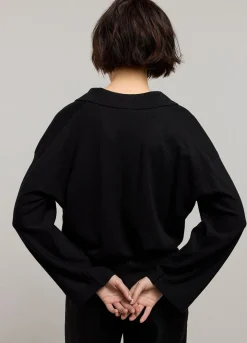 Jumper With Polo Collar