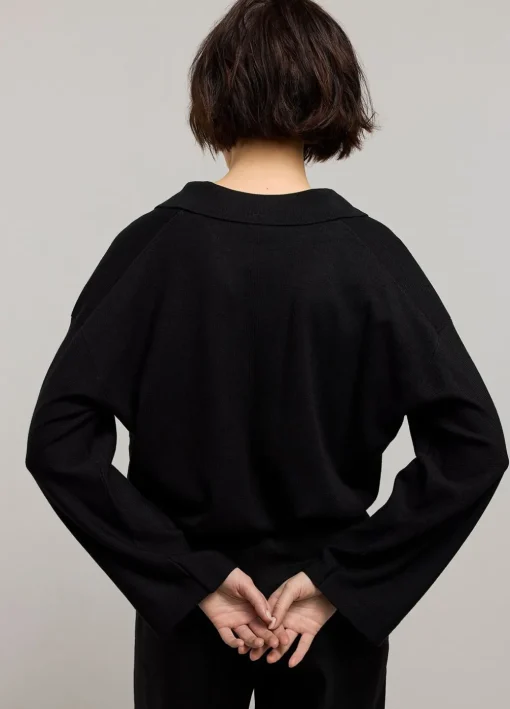 Jumper With Polo Collar