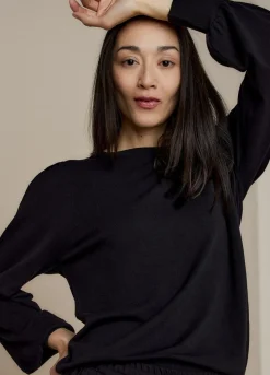 Jumper With Puff Sleeves