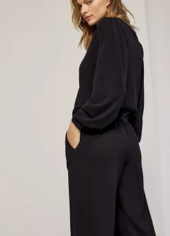 Jumper With Puff Sleeves