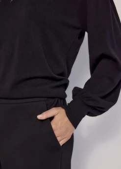 Jumper With Puff Sleeves