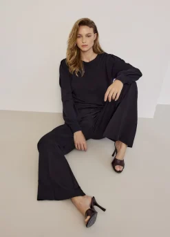 Jumper With Puff Sleeves
