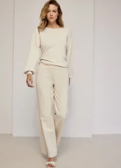 Jumper With Puff Sleeves