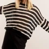 Knitted Striped Jumper