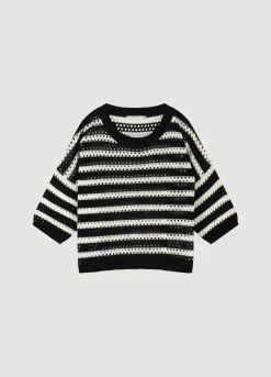 Knitted Striped Jumper