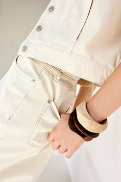 Long Denim Skirt