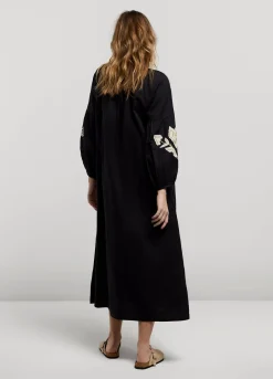Long Dress With Embroidery