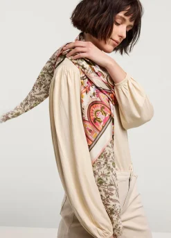 Narrow Scarf With Print