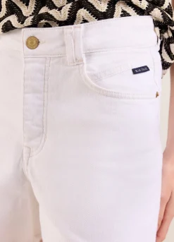 Off Denim Shorts